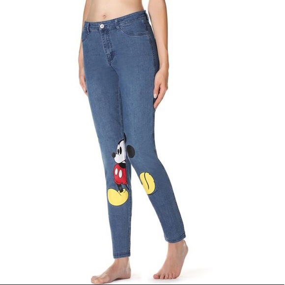 calzedonia Denim - Women's Blue Disney© Mickey Mouse Jeggings